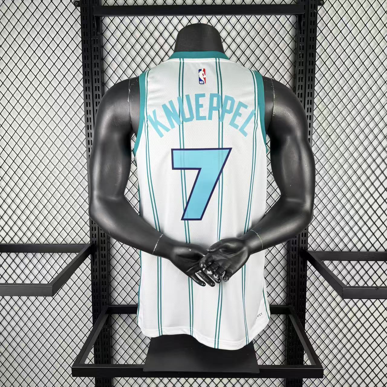 Men Charlotte Hornets #7 Knueppel white 2026 NBA jersey 090600
